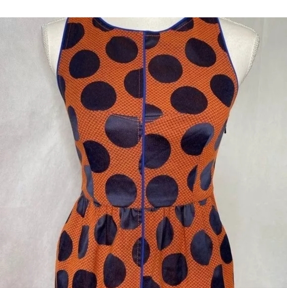 NWT Anthropologie Maeve Polka Dot Sleeveless Dress - Picture 3 of 7